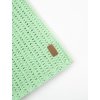 Háčkovaná taška na ruku Cat green