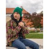 Pletená čepice grass pro muže