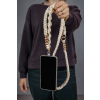 popruh na telefon GOLD creme2
