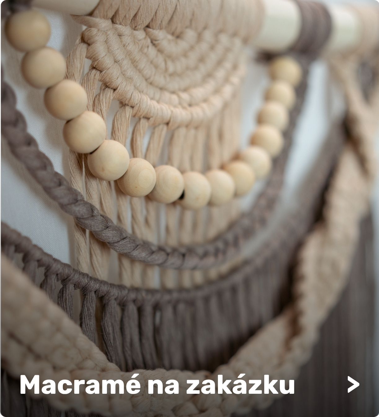 Macramé na zakázku