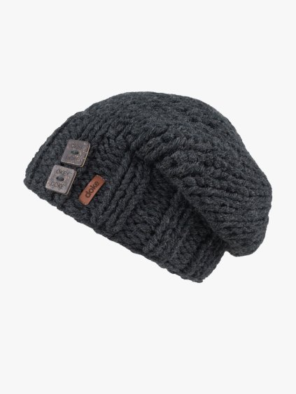 Pletená čepice B Anthracite (Velikost Pro dospělé (vhodné i pro děti od 12 let))