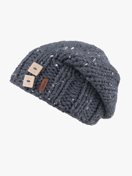 Pletená čepice B Denim tweed (Velikost Pro dospělé (vhodné i pro děti od 12 let))