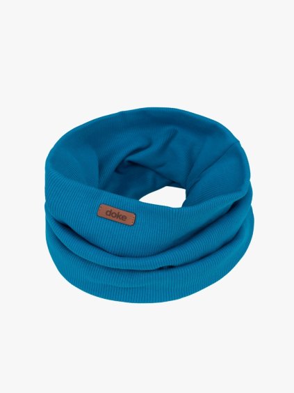 Dětský nákrčník organic RIB Crystal teal (Velikost Pro děti (1-11 let))