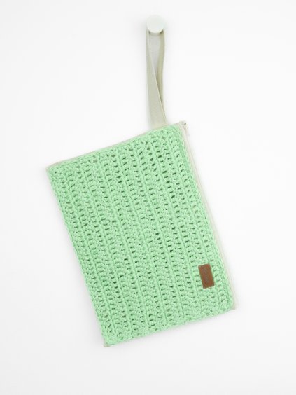 2149 2 hackovana taska na ruku cat green