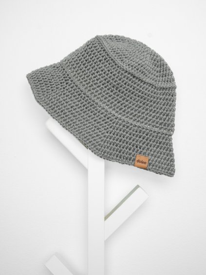 2161 2 hackovany klobouk grey