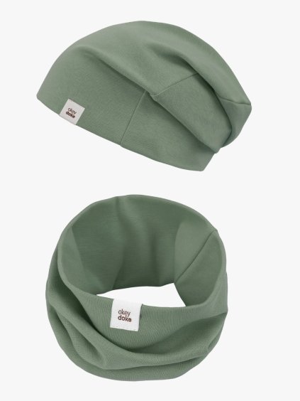 1101 5 set cepice a nakrcnik organic oil green sedepozadi2