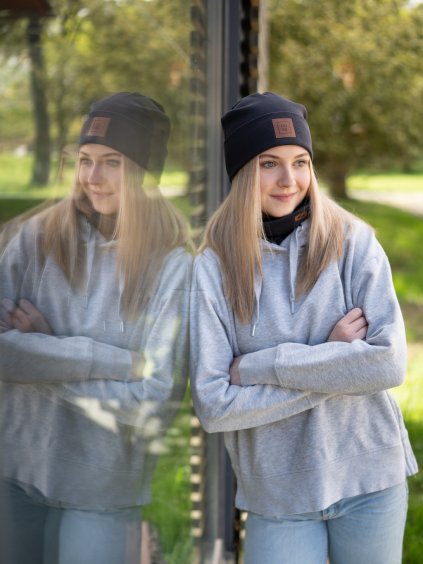 Čepice organic ED Black (Velikost Pro dospělé (vhodné i pro děti od 12 let))