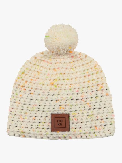 Dětský háčkovaný kulich Neon tweed (Velikost Pro děti (3-11 let))