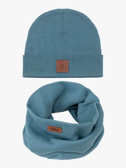 3099 set bavlnena cepice a nakrcnik organic ed hydro