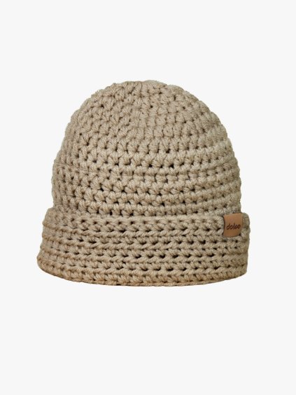 Háčkovaná čepice Fred sisal (Velikost Univerzální (od 12 let))