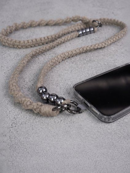 3314 popruh na telefon nikl brown