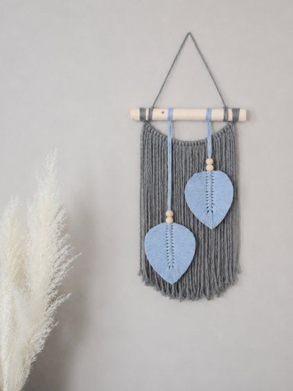 3416 1 macrame sun leaves 30 dark