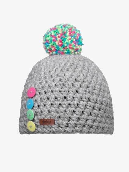 Dětský háčkovaný kulich bc light short (Velikost Pro děti (3-11 let))