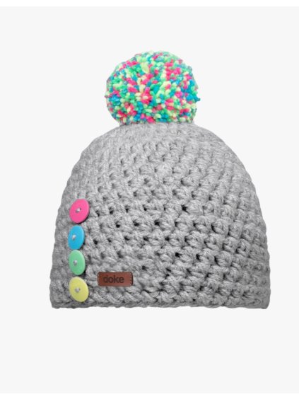 Dětský háčkovaný kulich bc light short (Velikost Pro děti (3-11 let))
