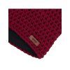 Merino háčkovaná čepice Bordo (Velikost Pro dospělé (vhodné i pro děti od 12 let))