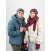 Merino háčkovaná čepice Medium grey L (Velikost Pro dospělé (velikost L na obvod hlavy 60 cm))