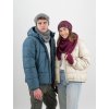 Merino háčkovaná čepice Medium grey L (Velikost Pro dospělé (velikost L na obvod hlavy 60 cm))