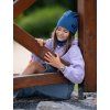 Dětská čepice organic dark blue (Velikost Pro děti (1-11 let))