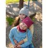 1008 7 detska cepice organic eart red