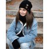 2335 3 hackovany nakrcnik black