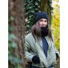 2335 6 hackovany nakrcnik black