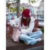 2389 4 hackovana cepice brie bordo