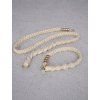 3302 3 popruh na telefon gold creme