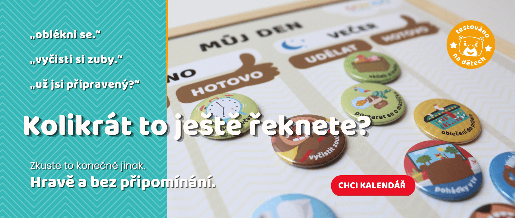 Tabulka úkolů pro děti denní režim