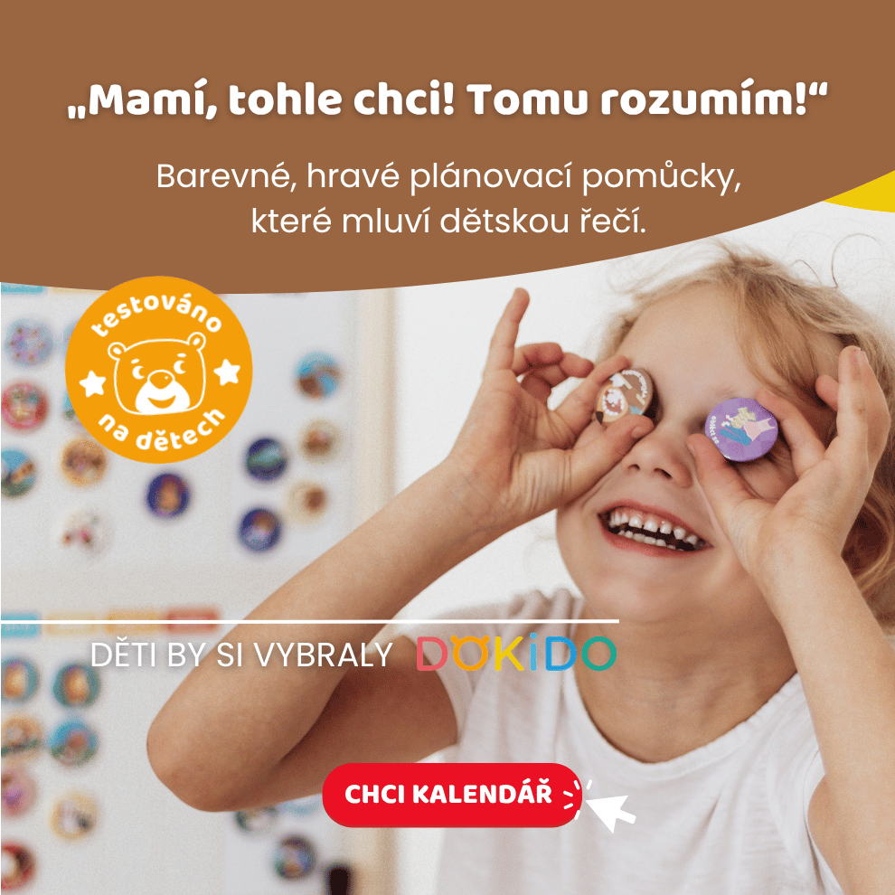 Plánovací kalendář pro nejmenší - školka