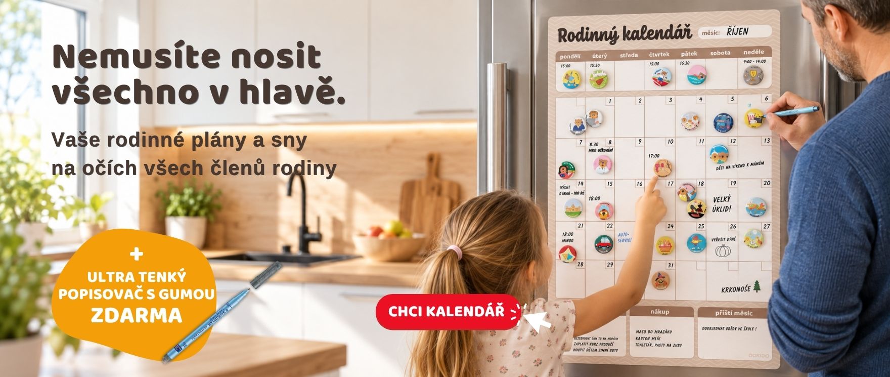 Rodinné kalendíře