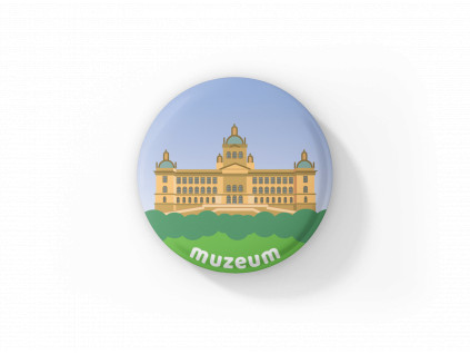Muzeum - magnetka-butonek