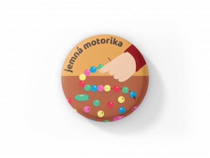 Jemná motorika 44mm - magnetka-butonek