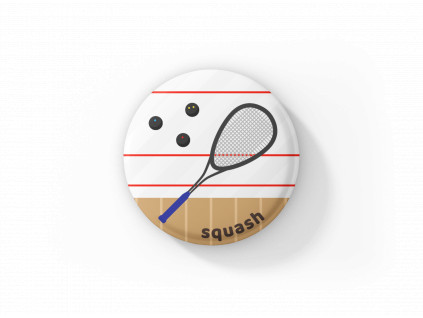 Squash - magnetka-butonek