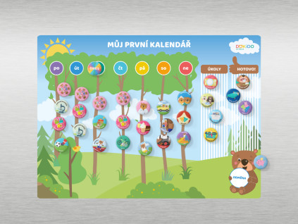 Plánovací kalendář pro děti