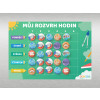 Můj rozvrh hodin + 25 magnetek