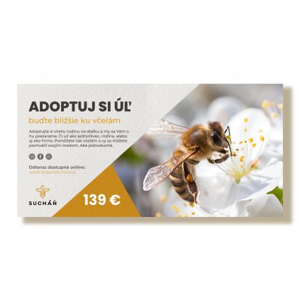 adoptuj si ul vlastny med vcely pomoc vcelam