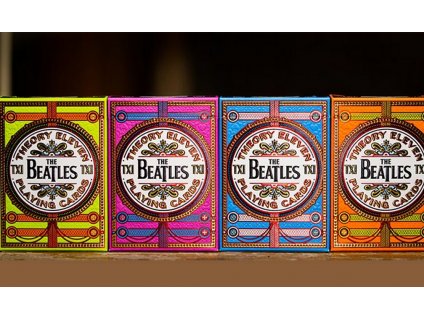 beatles playing cards