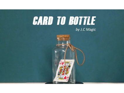 card to bottle