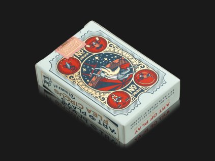 flea circus playing cards box ba Photoroom