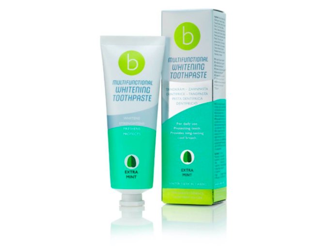 Bělicí multifunkční zubní pasta beconfiDent Extra Mint 75ml