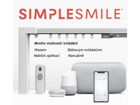 Elektrická kolejnice - Garnýž pro záclony a závěsy pro okno 4M