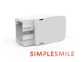 Náhradní koncovka pro klínový řemen pro kolejnice Simplesmile pro elektrické garnýže