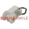 Extra tichý jezdec Simplesmile pro elektrické kolejnice a garnýže