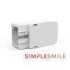 Náhradní koncovka pro klínový řemen pro kolejnice Simplesmile pro elektrické garnýže
