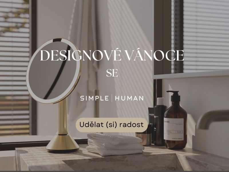 Nadělte si designové Vánoce s produkty Simplehuman