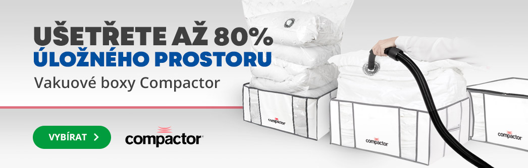 Compactor vakuové pytel a boxy na oblečení