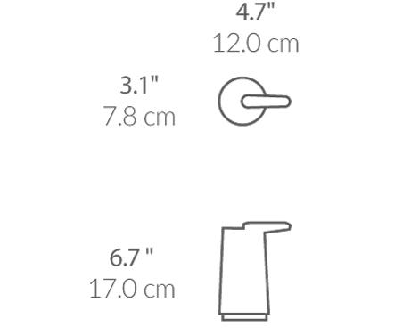 sensor mirror with touch-control brightness and dual light setting