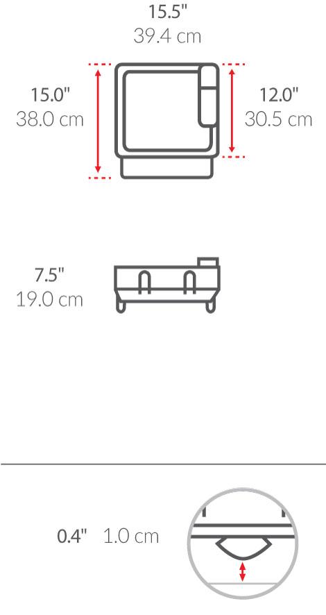 senzor mirror with touch-control brightness and dual light setting