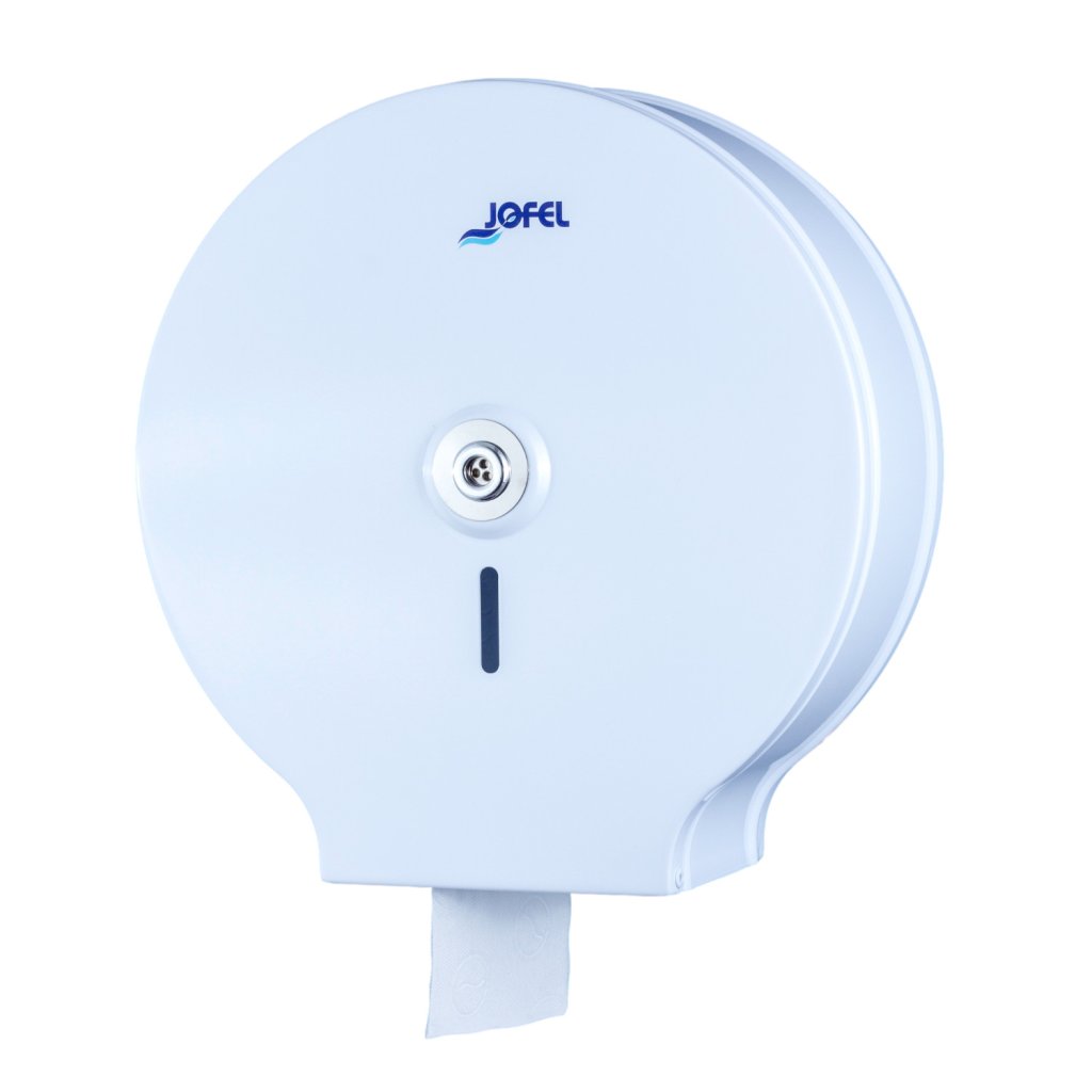 Zásobník toaletního papíru bílý role 400m pozink ocel AE13300