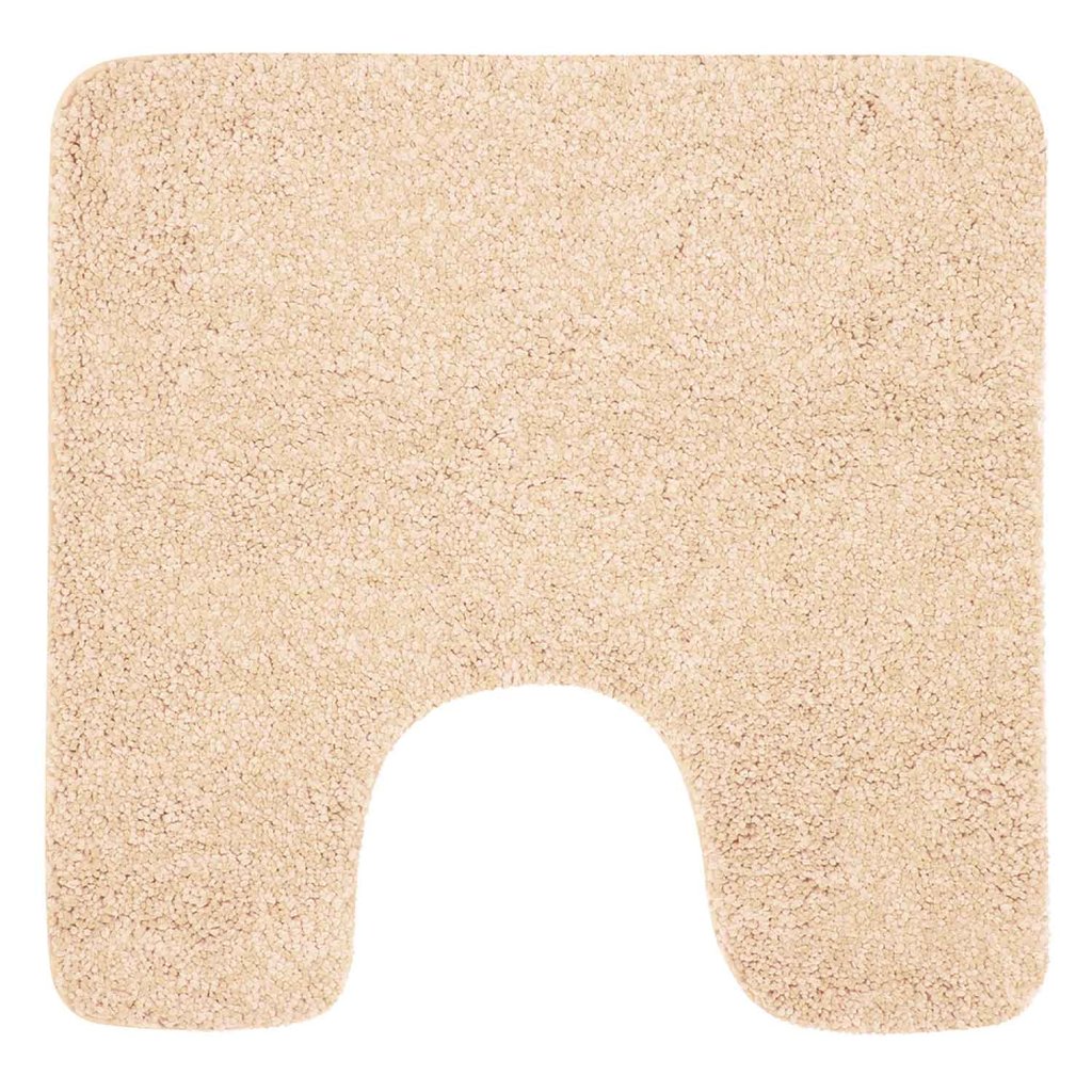 Spirella koupelnová WC předložka GOBI, světle béžová, mikrovlákno, 55 x 55 cm